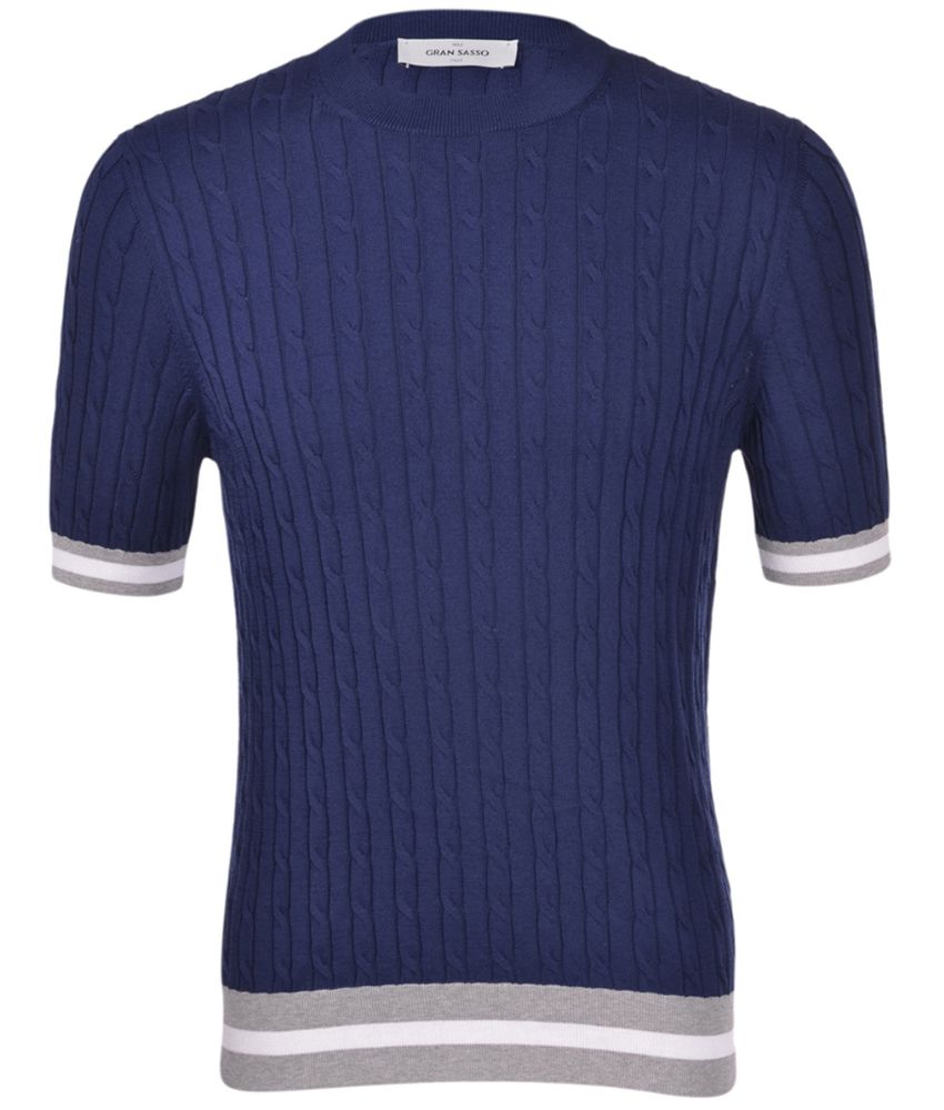 Gran Sasso Cable Knit T-Shirt
