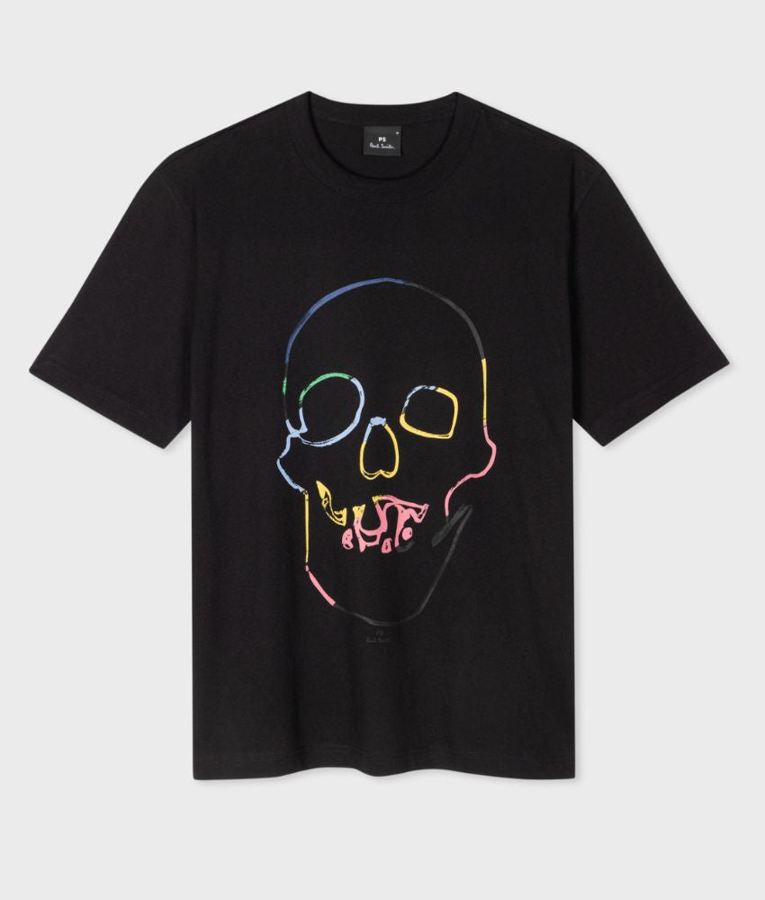 Paul Smith Linear Skull T-Shirt