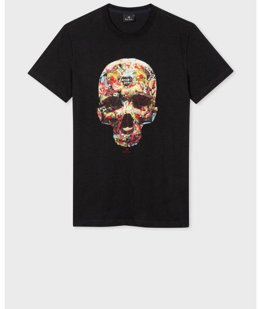 Paul Smith Skull Sticker T-Shirt