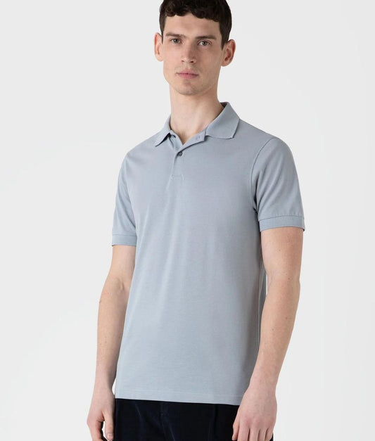 Sunspel Pique Polo Shirt