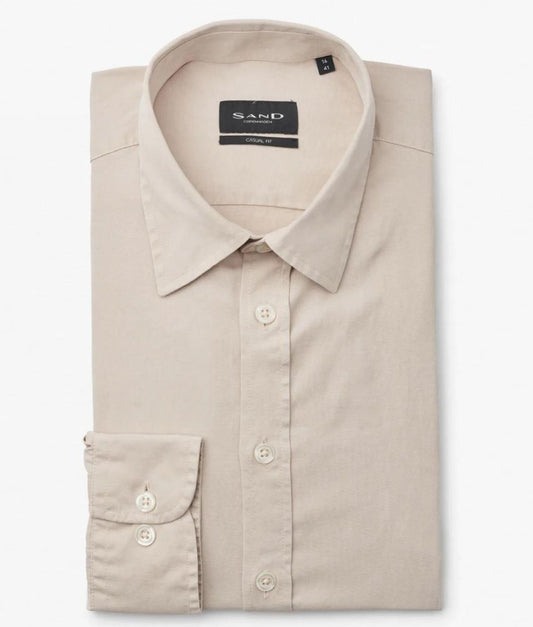 SAND Copenhagen Suede Cotton Shirt