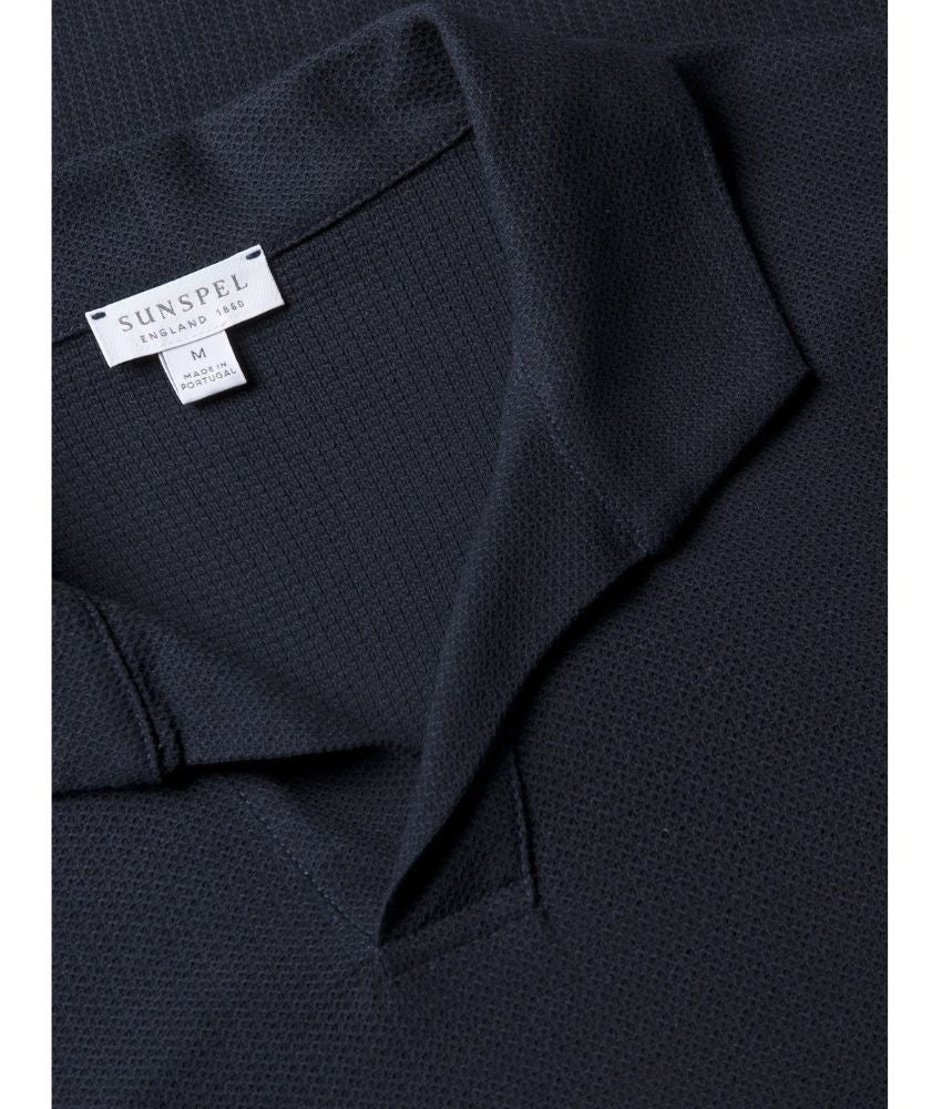 Sunspel Textured Polo
