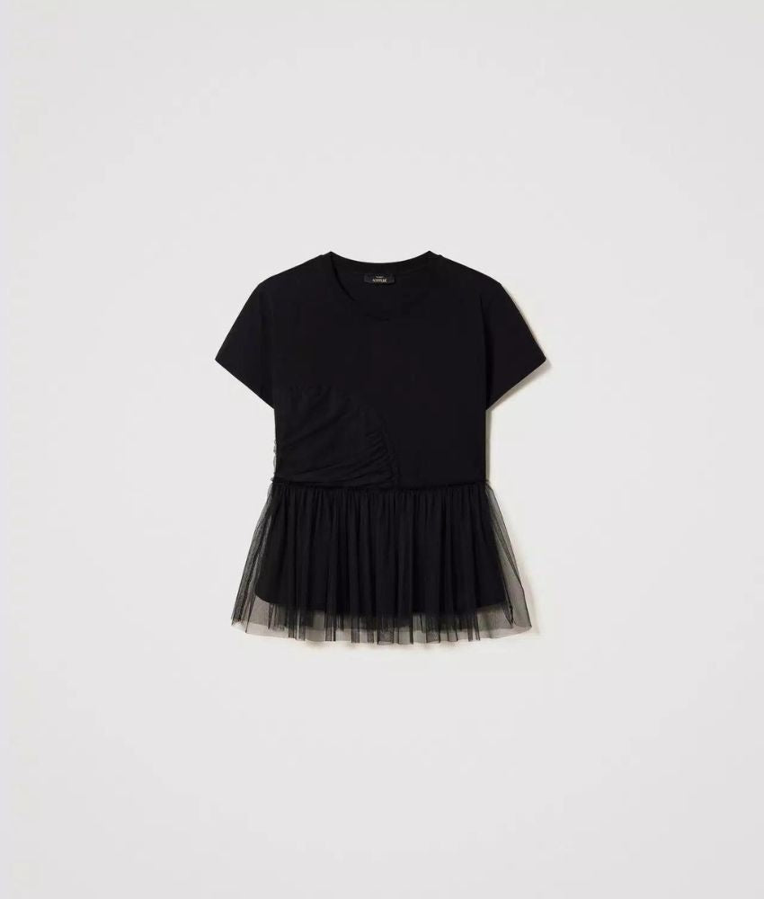 Twinset Tulle T-Shirt