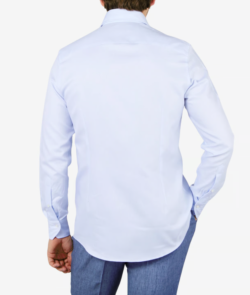 Stenstroms Slimline Shirt - Pale Blue