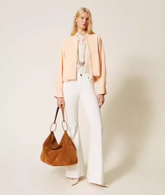 TWINSET Kimono Bomber Jacket