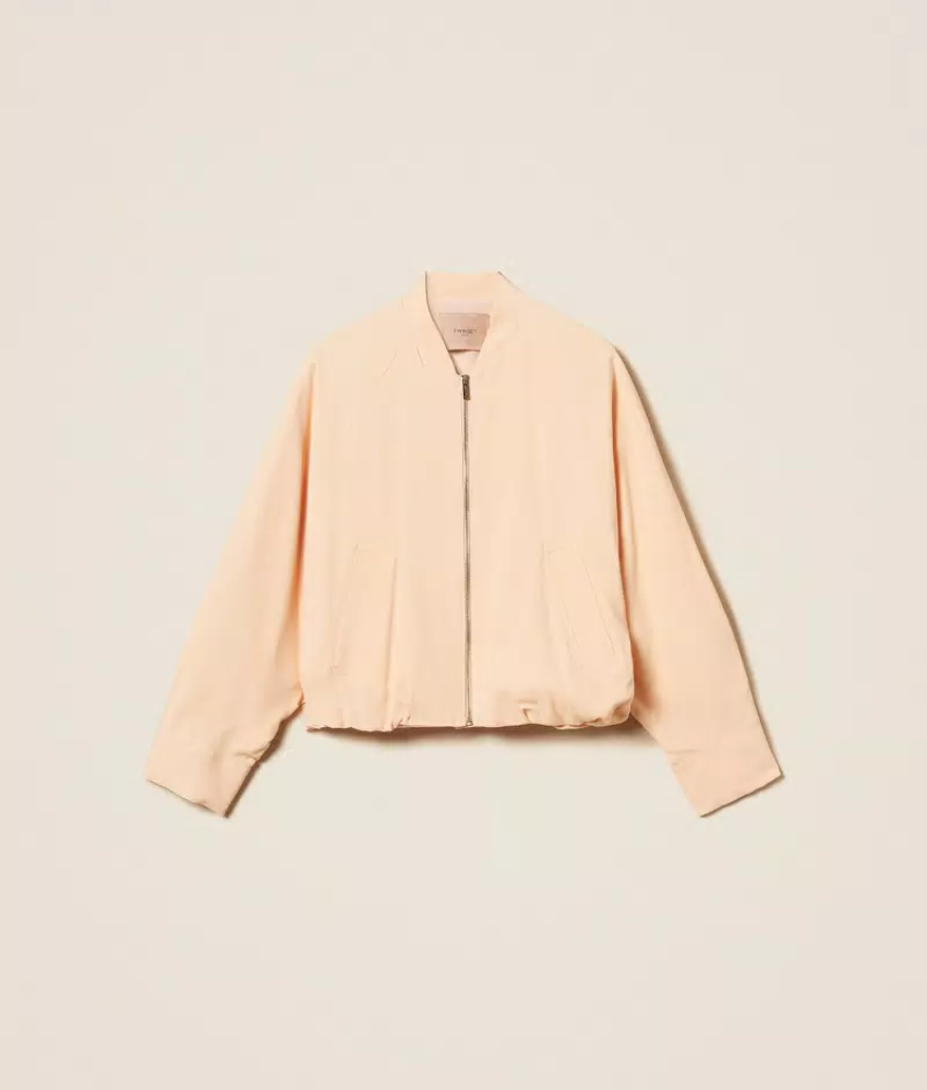 TWINSET Kimono Bomber Jacket