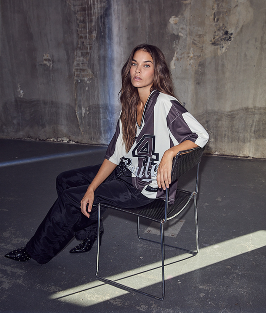 Haute L'Amitie Liga Stripe T-Shirt