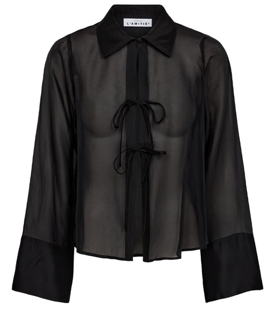 Haute L'Amitie Nimba Tie Shirt