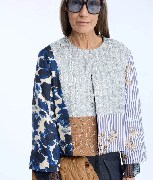 MUNTHE Naime Mix Patchwork Jacket
