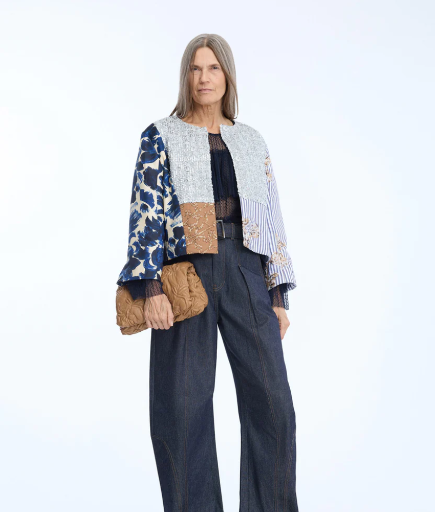 MUNTHE Naime Mix Patchwork Jacket