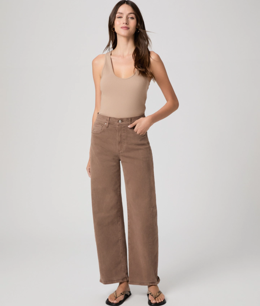 PAIGE Arellia Barrel Leg Jean