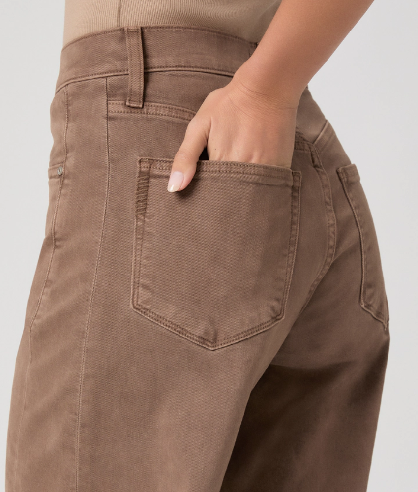 PAIGE Arellia Barrel Leg Jean