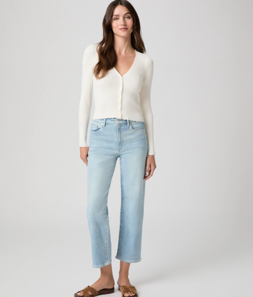Paige Stevie Crop Denim